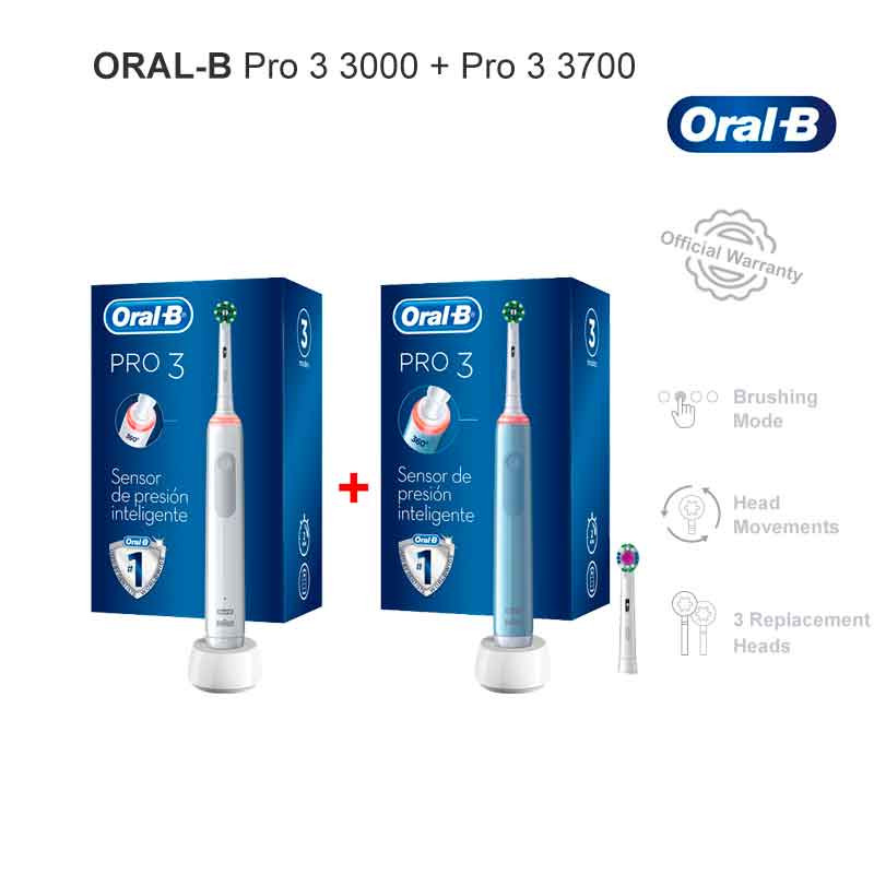 Cepillo Eléctrico Oral-B Pro 3 - Outlet Exclusivo