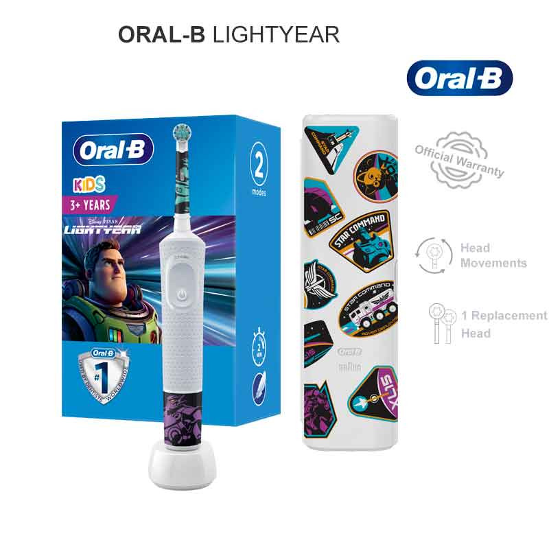 Oral-B Cepillo de dientes eléctrico recargable para niños con Disney  Princess, para niños a partir de 3 años (el personaje puede variar)