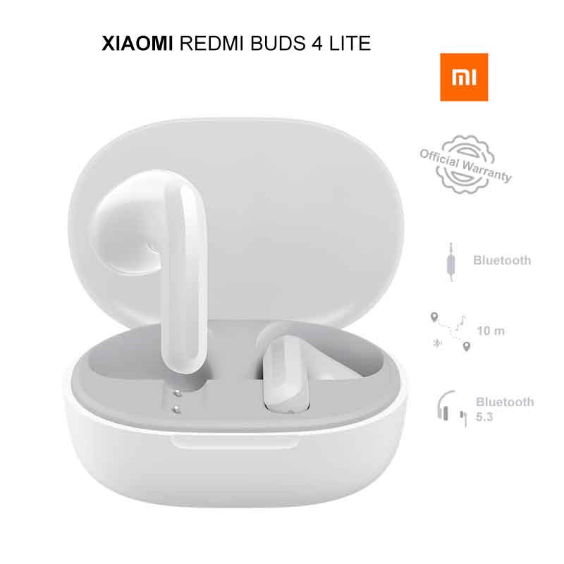 Auriculares Xiaomi Redmi Buds 4 Lite Inalámbricos Bluetooth